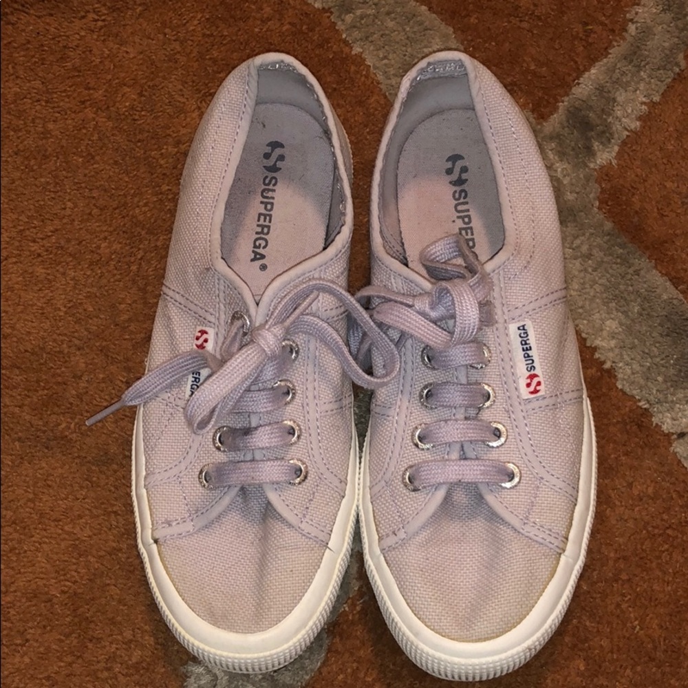 Superga lilac sneakers